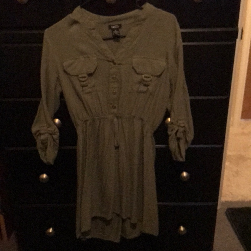 Rue 21 green dress, size medium